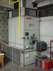 SE S – Générateur d’air chaud industriel pour brûleurs mazout où gaz