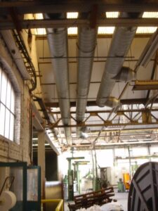 SE S – Générateur d’air chaud industriel pour brûleurs mazout où gaz