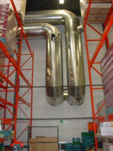 SE S – Générateur d’air chaud industriel pour brûleurs mazout où gaz