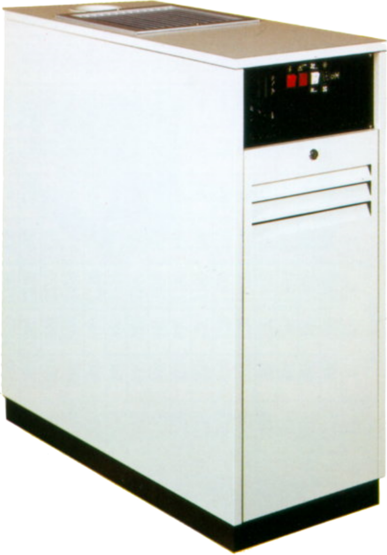 DOMUS – Générateur d’air chaud compact pour brûleurs mazout où gaz